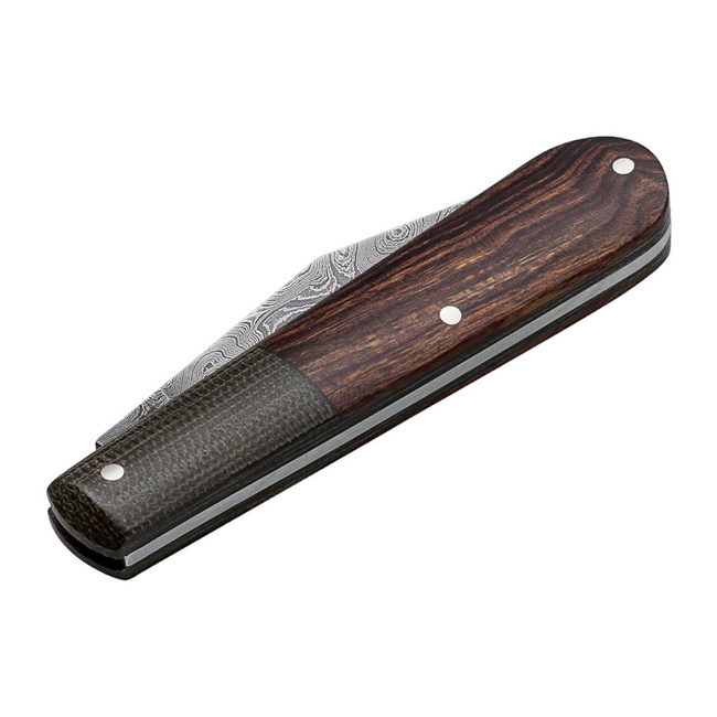 Böker Barlow Integral Leopard-Damascus Pocket Knife