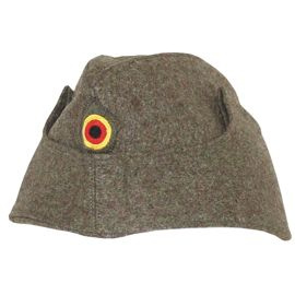 BW sapka, érezte, OD zöld, használt