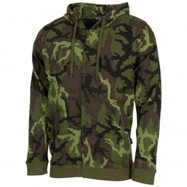 CIPZÁRAS JOGGER KAPUCNIS PULÓVER - JOGGER - M95 CZ CAMO - MFH