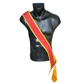 ÁTLÓS CEREMÓNIA ZÁSZLÓ BOJTOS - RSR - KATONAI FELESLEG RÓMAI HADSEREG - JÓ ÁLLAPOTBAN