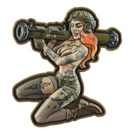 JELVÉNY TACTICAL GIRL #10 PVC TATTOO - TÖBBSZÍNŰ - M-TAC
