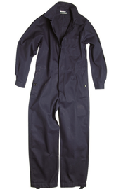 GERMAN WORK COVERALL - BLUE - MILITARY SURPLUS - LIKE NEW