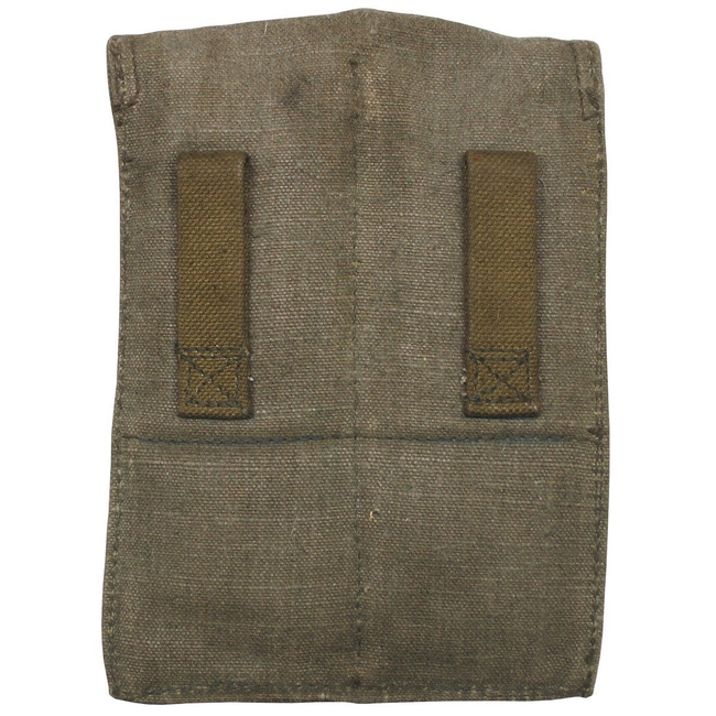 Russian Ammo Pouch, AK47, triple, OD green, used