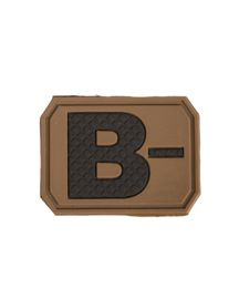 3D VÉRCSOPORT TAPASZ, EMBLÉMA - Mil-Tec® - SÖTÉT COYOTE - B NEG