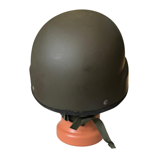 Ballistic Protection Helmet - Kevlar - Romanian Armed Forces Military Surplus - Olive Drab Green - Like New