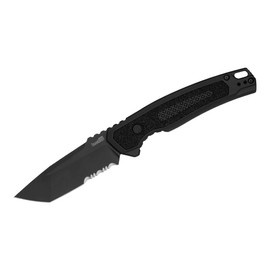 AUTOMATA KÉS LAUNCH 16 ALUMINUM BLACK TANTO SERRATED - KERSHAW