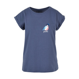 WOMEN'S T-SHIRT - FORVERT PRINT - VINTAGE BLUE - SAN LUIS - BRANDIT