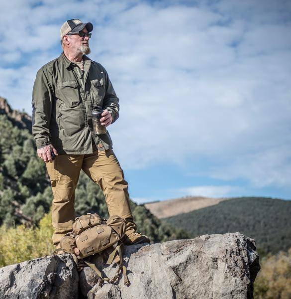 PILGRIM PANTS® - DuraCanvas® - Helikon-Tex® - TAIGA GREEN