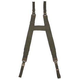 French suspender, OD green, used