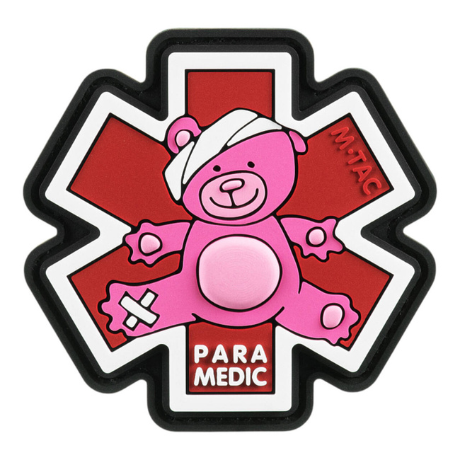 JELVÉNY PARAMEDIC URSUS (PVC) - RÓZSASZÍN/FEKETE - M-TAC
