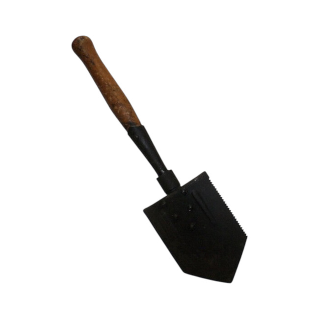 Gyalogsági lapát, összecsukható - Román hadsereg feleslege - Újszerű állapotú, tokban