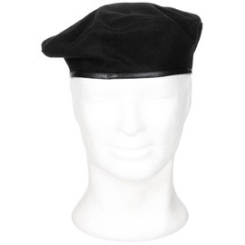 Beret - Military surplus a svájci hadseregtől - Fekete, mint új