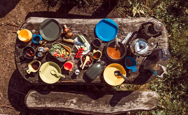 Újrahasznosítható kemping villa, BPA-mentes - Olívazöld - WILDO