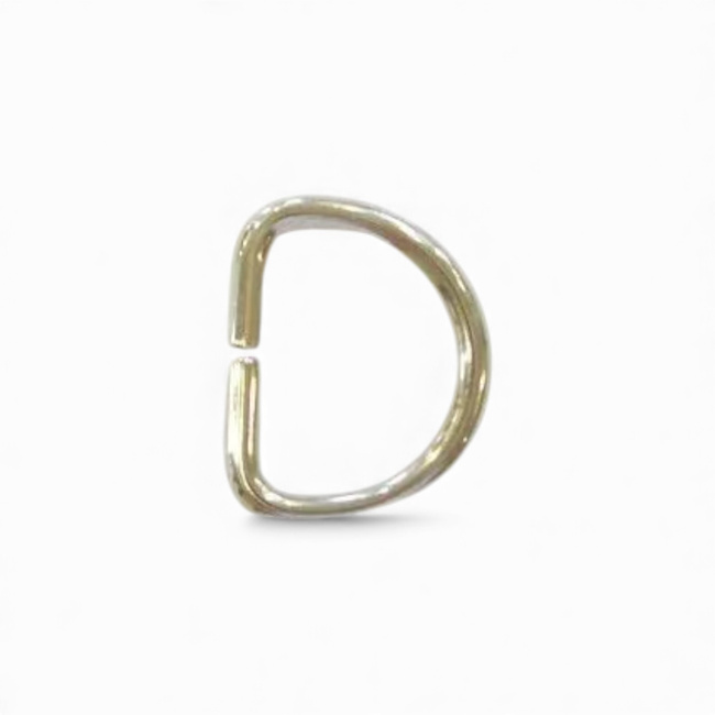 Fém D-karika - Magyar Hadsereg Katonai Felesleg - Ezüst - Újszerű