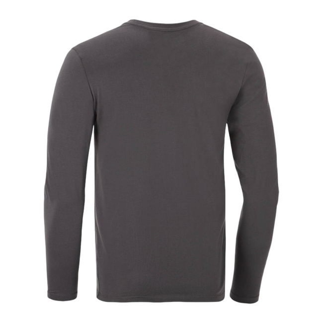 BASIC LONG SLEEVE T-SHIRT - WOLF GREY - CLAWGEAR