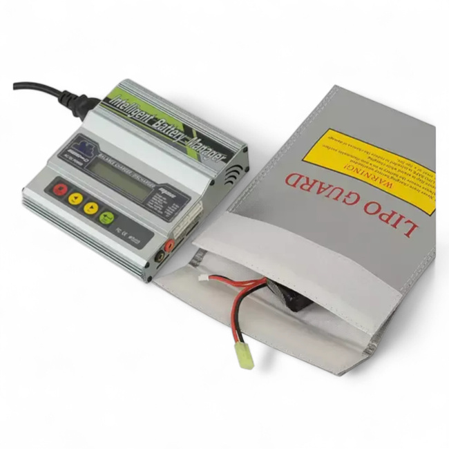 LiPo Guard battery charging protection case 18x23 cm - Medium - IPower