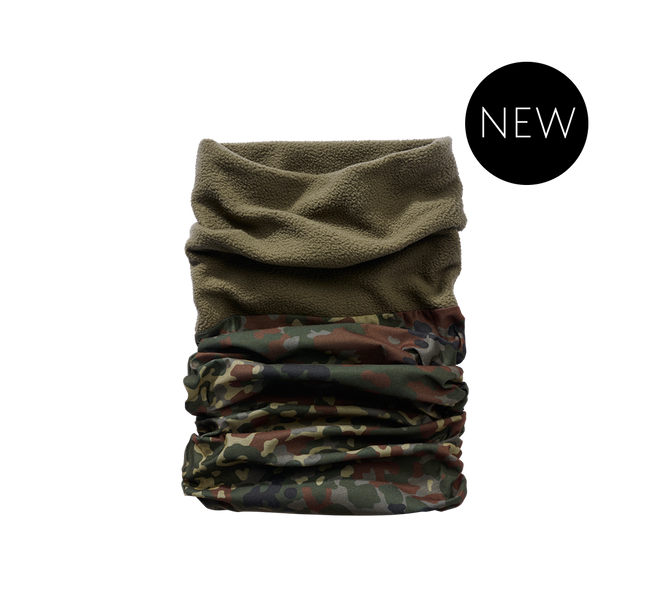 TÖBBFUNKCIÓS FLEECE - FLECKTARN CAMO - BRANDIT