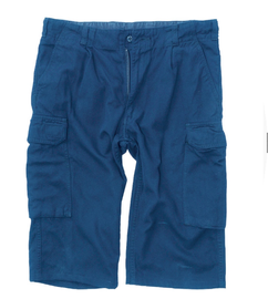 NÉMET BERMUDA - KÉK - KATONAI FELTÖLTÉS - HASZNÁLT