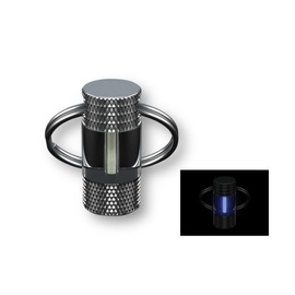 Key Ring Flashlight - Mini Glow Ice Blue - Boker Plus