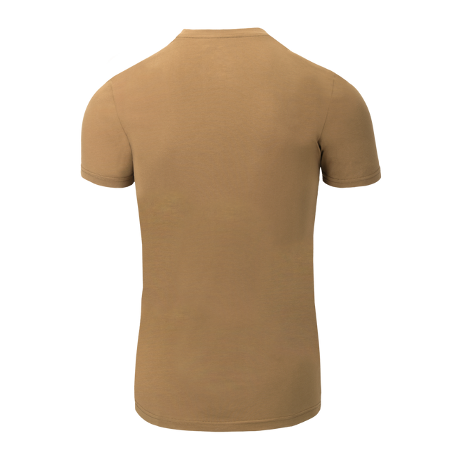 ORGANIC COTTON T-SHIRT SLIM - COYOTE