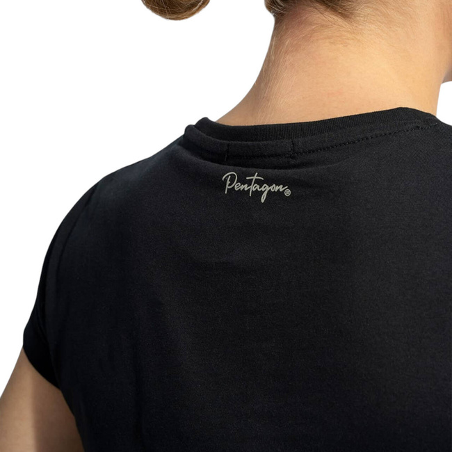 NŐI WHISPER PÓLÓ - CONTOUR - FEKETE - PENTAGON