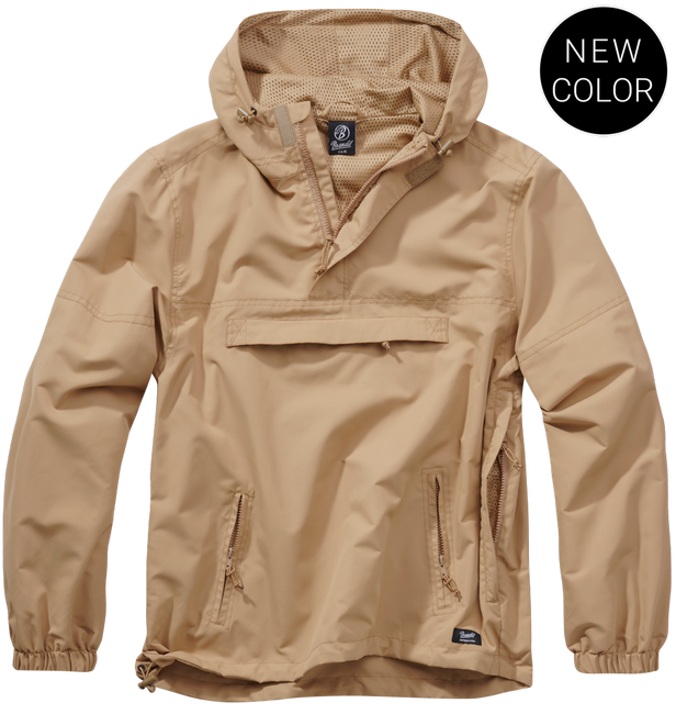 SUMMER WINDBREAKER - CAMEL - BRANDIT