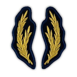 Petlițe Subofițeri penitenciar ANP, cu tip de aplicare Velcro (cu scai)