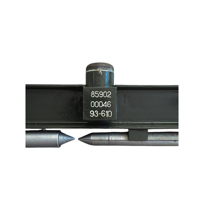 SZTEREOSZKÓPOS TÁVOLSÁGMÉRŐ FÉM SZÁLLÍTÓDOBOZZAL, MÉRŐRÚDDAL ÉS ÁLLVÁNNYAL-        - WWII - VALÓDI RÓMAI KATONAI FELESLEG - DECO/JÓ ÁLLAPOTBAN