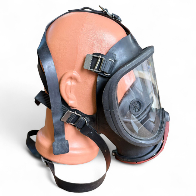 MSA AUER ULTRA ELITE GAS MASK FOR FIREFIGHTERS - USED, IN GOOD CONDITION - FOR DECORATION