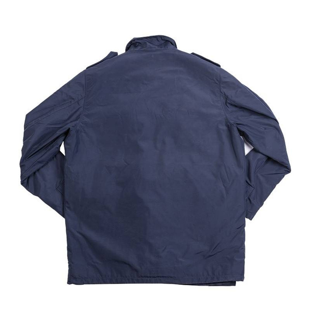 PARKA DZSEKI - SÖTÉTKÉK - KATONAI FELESLEG NÉMET TŰZOLTÓSÁG - MINT ÚJ