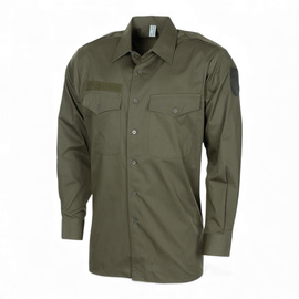 AT Hosszú Ujjú Ing - Osztrák Hadsereg Katonai Surplus - OD Zöld - Mint új