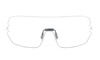 Wiley X interchangeable lenses, Polycarbonate, Compatible with Wiley X Detection glasses, UVA / UVB protection, Clear