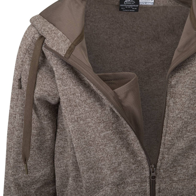 TACTICAL® BORÍTÁSÚ HANORAC - PIROS MELANGE