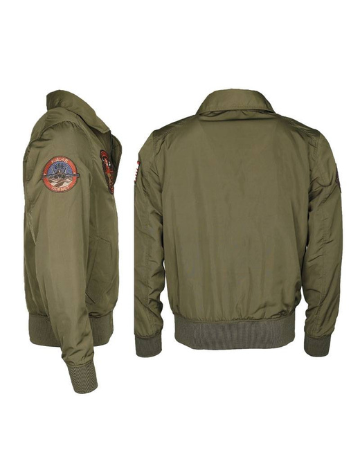 TOP GUN DZSEKI - "HORNET" - ZÖLD OD - Mil-Tec®