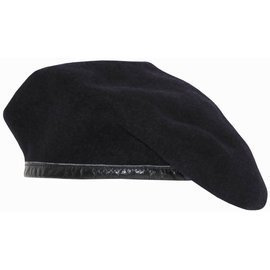 FRENCH BERET - DARK BLUE - MILITARY SURPLUS - USED