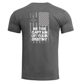PÓLÓ - AGERON AMERICAN FLAG - Pentagon® - FARKAS SZÜRKE