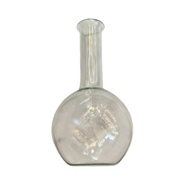 PALACK, IZZÓ, LABORATÓRIUMI FŐZŐPOHÁR - ORVOSI TÉGELY - VINTAGE - 1980-ES ÉVEK - ÁTLÁTSZÓ - ROMÁN HADSEREG KATONAI FELESLEG - JÓ ÁLLAPOTBAN VAN