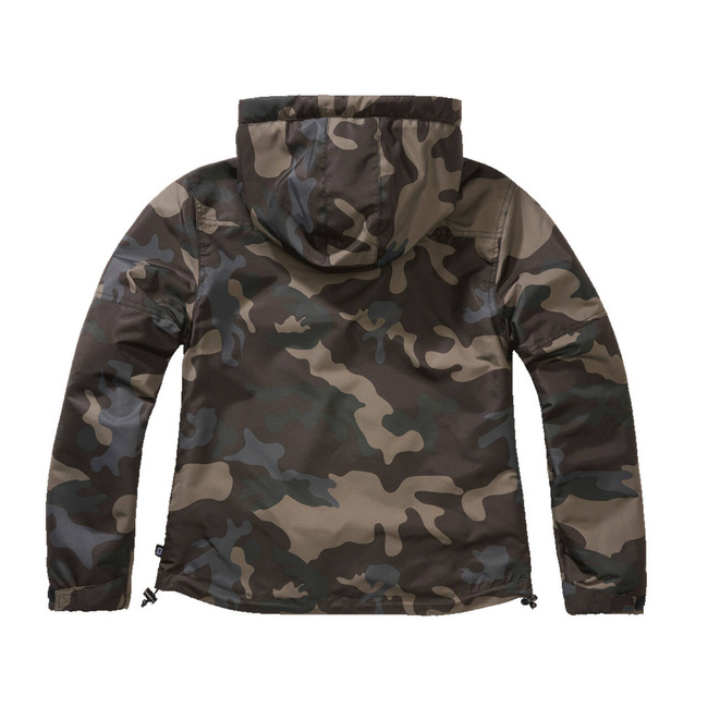NŐI KABÁT - FRONTZIP SZÉLKABÁT - DARKCAMO - BRANDIT