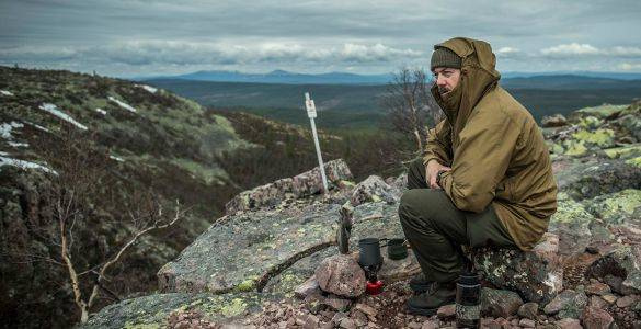 WANDERER CAP - MERINO WOOL - Helikon-Tex® - OLIVE GREEN