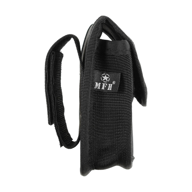 Nylon handcuff holder with Velcro - Black