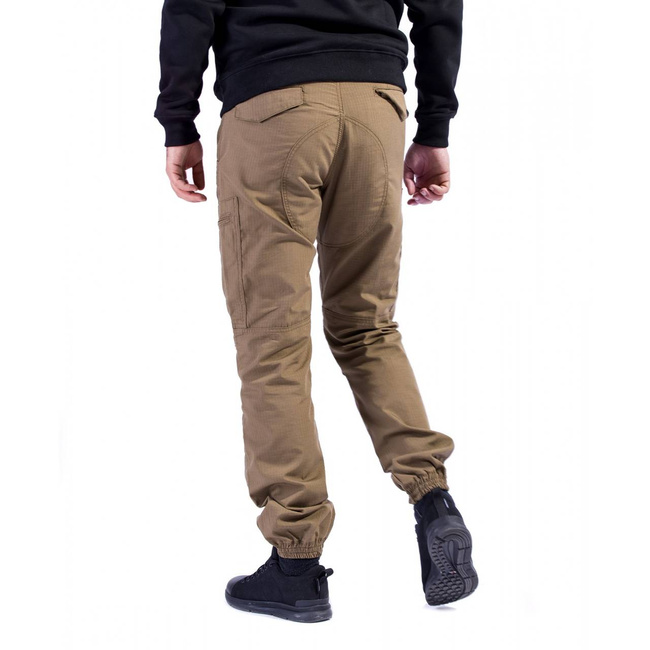RIP-STOP PANTS - YPERO - PENTAGON - BLACK - LENGTH 32