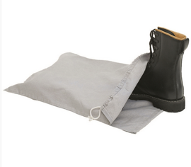 German Grey/White Boot Bag - Used