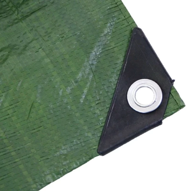 POLYETHYLENE TARPAULIN - Mil-Tec - OD - 480 x 600 CM