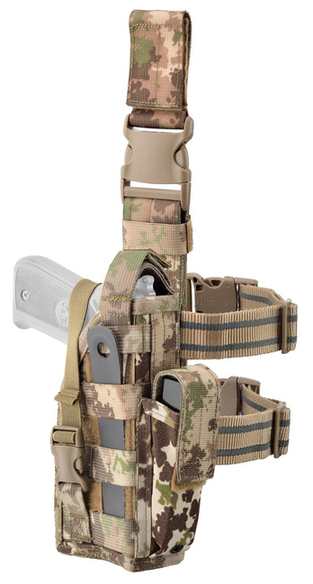 KÉTKEZES LÁBTÁSKA - PISZTOLYHOZ - DEFCON 5® - MULTILAND®