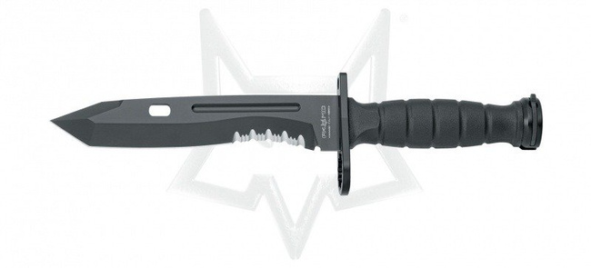 Fixed blade knife - Oplita - Black - FKMD
