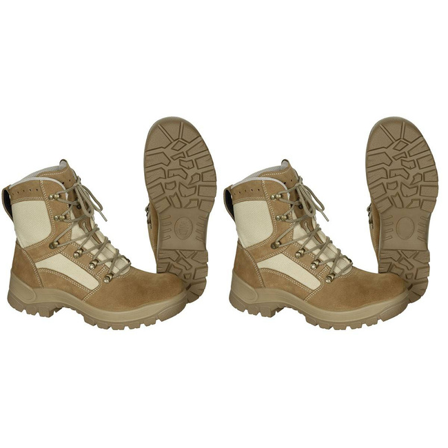 WOMEN COMBAT BOOTS BW, "HAIX" GORETEX - KHAKI - GERMAN MILITARY SURPLUS - LIKE NEW