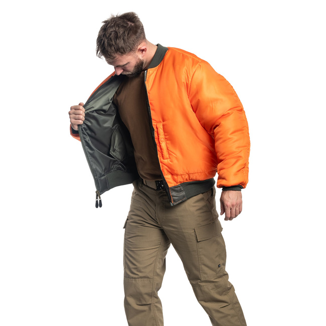 Amerikai MA1 stílusú pilóta  Bomber dzseki, OD