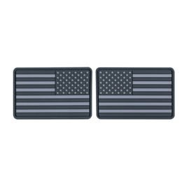 EMBLÉMA USA SMALL FLAG (SET - 2PCS.) - PVC