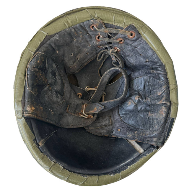 EJTŐERNYŐS SISAK - M73 - KATONAI FELESLEG ROMÁN HADSEREG - HASZNÁLT