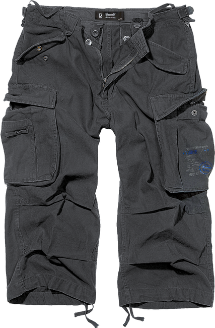 Industry ¾ pants - BLACK